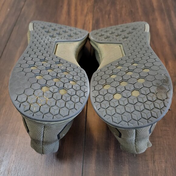 Flux Adapt Waterproof Runner Green Athletic Knit Sneakers Mens 8 / Womens 9.5 - Picture 10 of 16